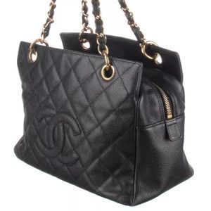 Chanel Petite Timeless Tote in black